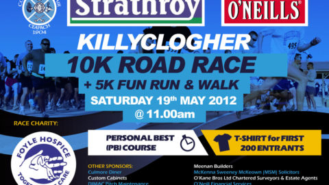 Killyclogher 10K Run & 5K Fun Run/Walk (Three Weeks To Go)