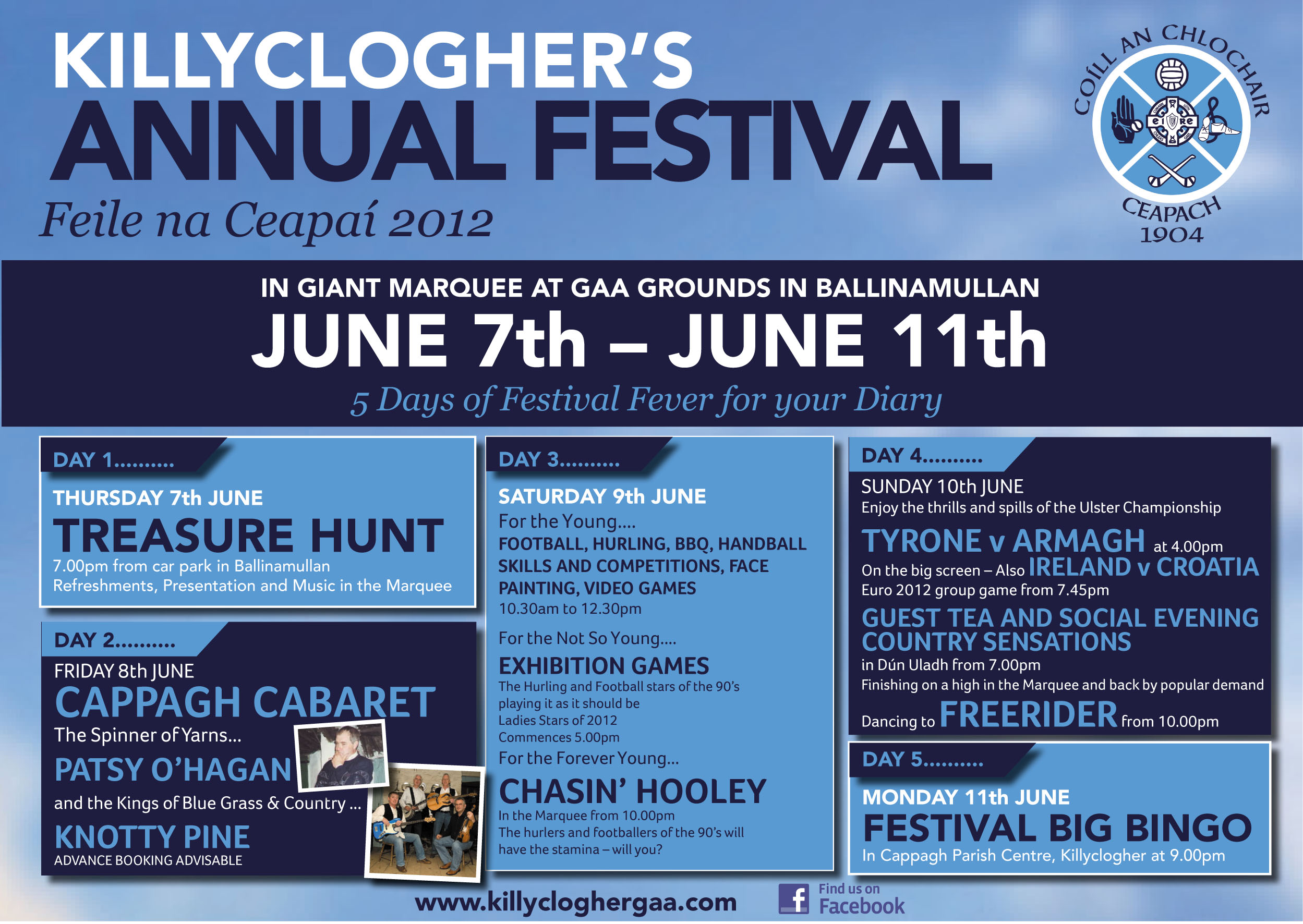 Killyclogher Festival 2012