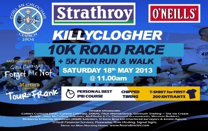 Killyclogher 10K This Saturday