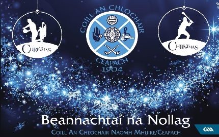 Beannachtaí na Nollag agus Bliain nua faoi shéan ‘s faoi shonas