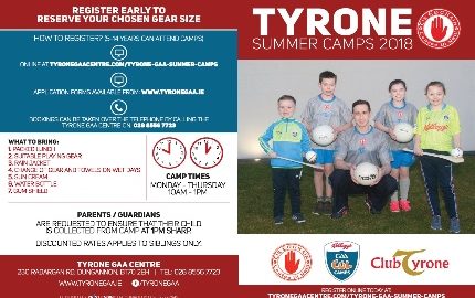 Tyrone Summer Camps in Ballinamullan