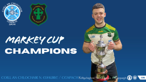 Michael Rafferty Captains Dean Maguirc College to Markey Cup Victory
