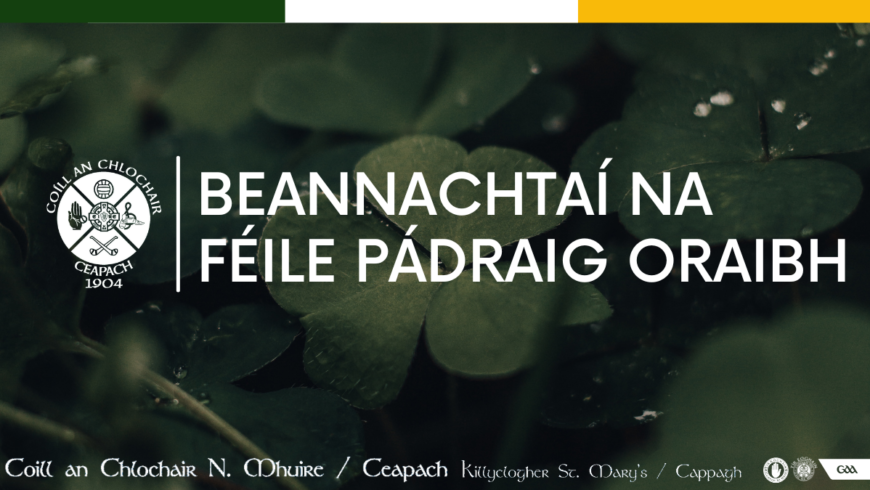 Beannachtaí na Féile Pádraig oraibh