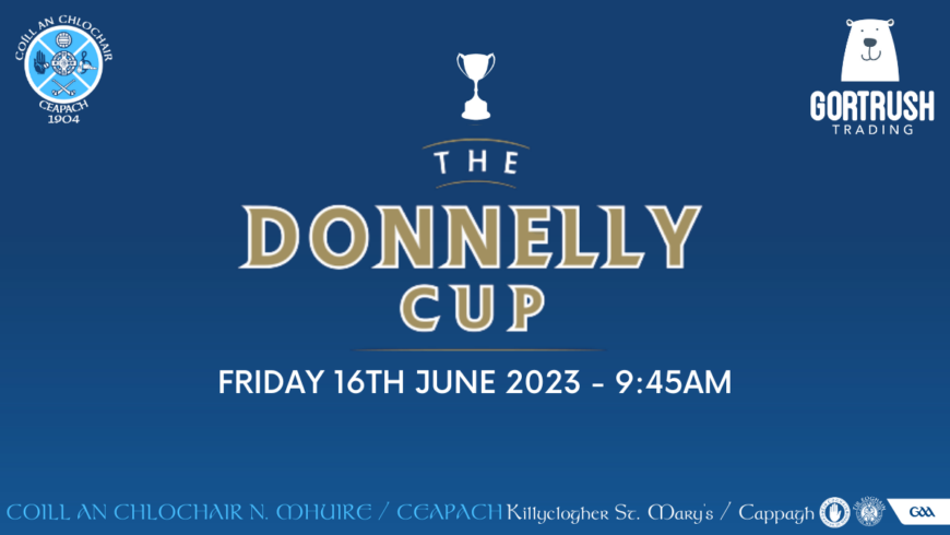 The Donnelly Cup – This Friday