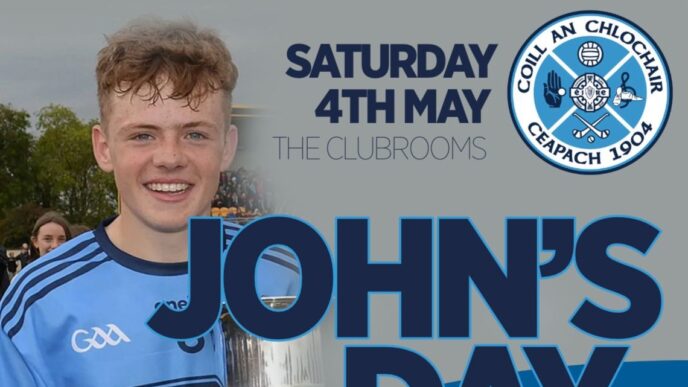 John’s Day – Saturday 4th May