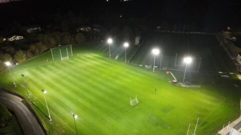 New Floodlights Installed at Ballinamullan