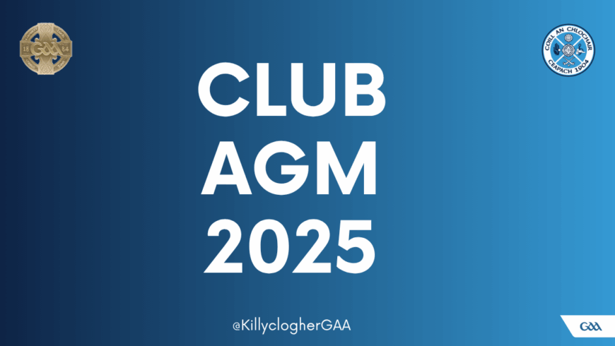 2025 Club AGM